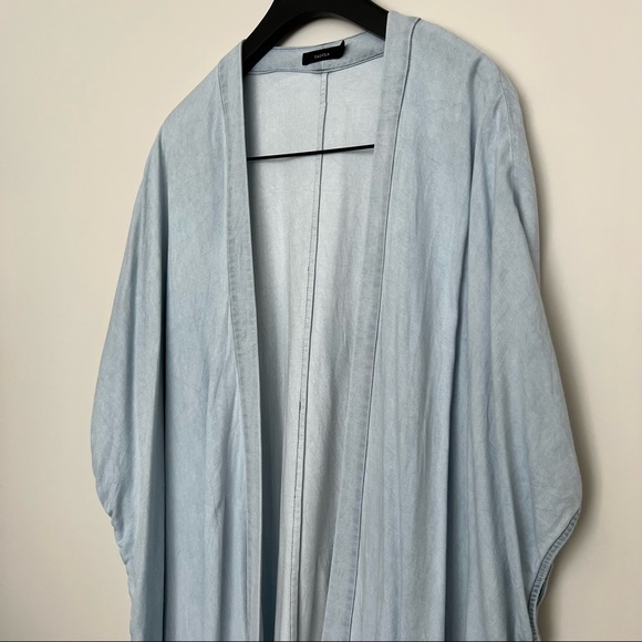 ARITZIA • Talula Aitken Kimono Blouse in Blue Depths - Picture 7 of 10